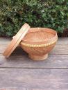 Bamboo Natural Rice Basket